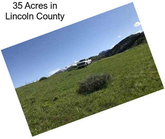 35 Acres in Lincoln County