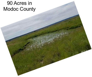 90 Acres in Modoc County