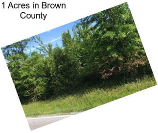 1 Acres in Brown County
