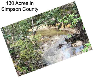 130 Acres in Simpson County