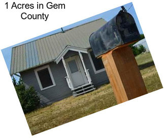 1 Acres in Gem County