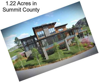 1.22 Acres in Summit County