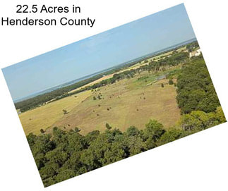 22.5 Acres in Henderson County