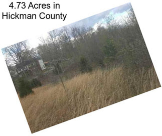 4.73 Acres in Hickman County