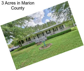 3 Acres in Marion County