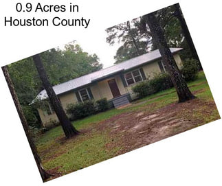 0.9 Acres in Houston County