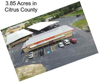3.85 Acres in Citrus County