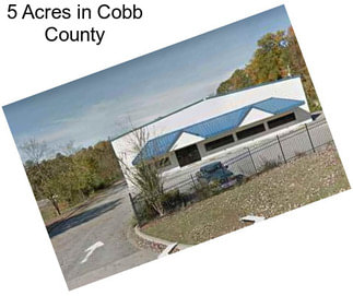 5 Acres in Cobb County