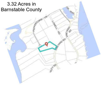 3.32 Acres in Barnstable County