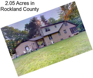 2.05 Acres in Rockland County