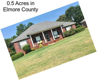 0.5 Acres in Elmore County