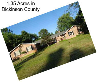 1.35 Acres in Dickinson County