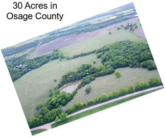 30 Acres in Osage County