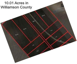 10.01 Acres in Williamson County