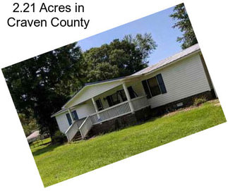 2.21 Acres in Craven County