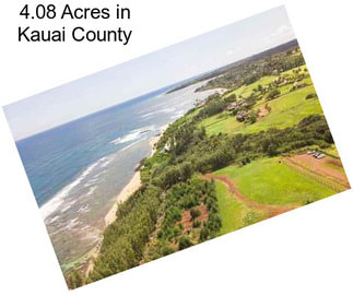 4.08 Acres in Kauai County