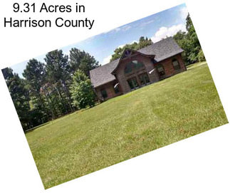 9.31 Acres in Harrison County