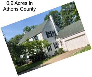 0.9 Acres in Athens County
