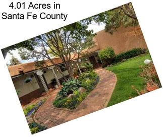 4.01 Acres in Santa Fe County