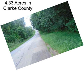 4.33 Acres in Clarke County