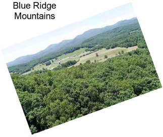 Blue Ridge Mountains