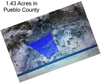 1.43 Acres in Pueblo County