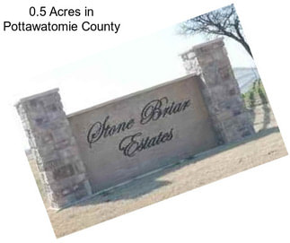 0.5 Acres in Pottawatomie County