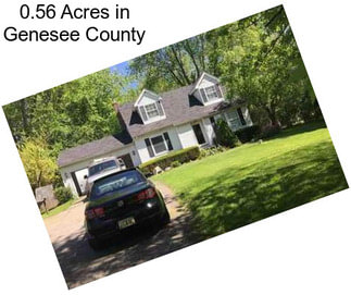 0.56 Acres in Genesee County