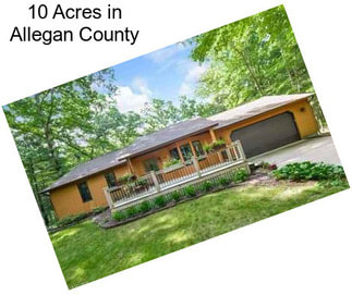 10 Acres in Allegan County