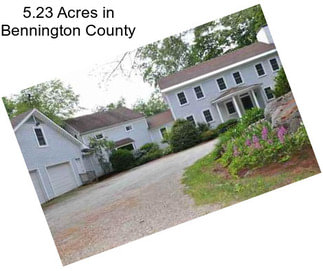 5.23 Acres in Bennington County