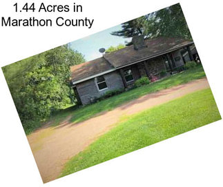 1.44 Acres in Marathon County