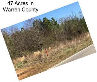 47 Acres in Warren County