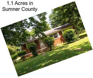 1.1 Acres in Sumner County