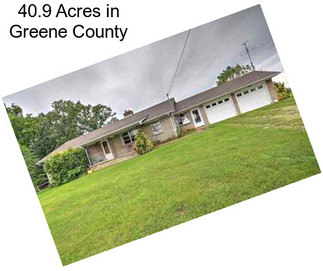 40.9 Acres in Greene County