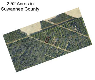2.52 Acres in Suwannee County