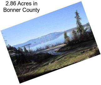 2.86 Acres in Bonner County