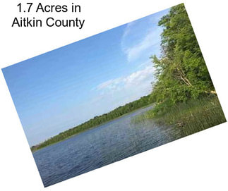 1.7 Acres in Aitkin County