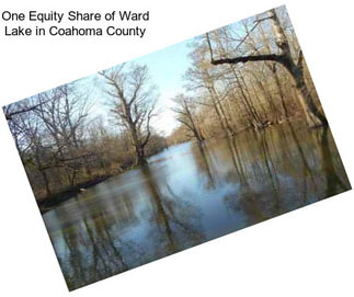 One Equity Share of Ward Lake in Coahoma County