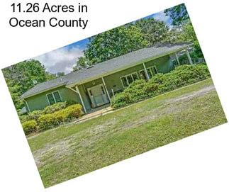 11.26 Acres in Ocean County
