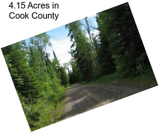 4.15 Acres in Cook County