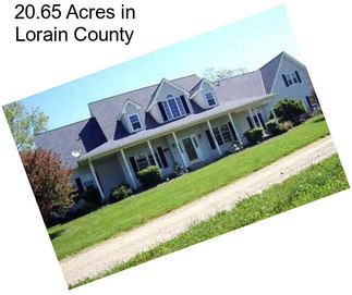 20.65 Acres in Lorain County