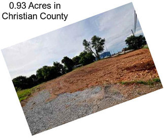 0.93 Acres in Christian County