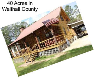 40 Acres in Walthall County