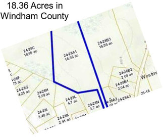 18.36 Acres in Windham County