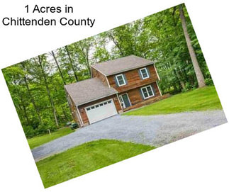 1 Acres in Chittenden County