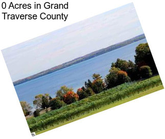 0 Acres in Grand Traverse County