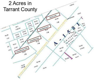 2 Acres in Tarrant County