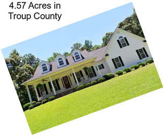 4.57 Acres in Troup County