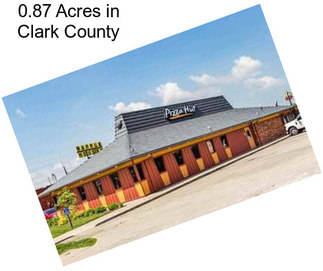 0.87 Acres in Clark County