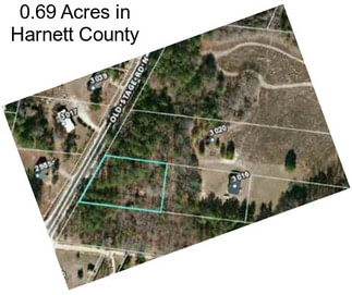 0.69 Acres in Harnett County